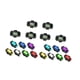 thumbnail image 4 of Luces estroboscópicas LED compactas, impermeables, de 7 colores, para bicicletas, aviones y motocicletas. 20 piezas, 4 of 9
