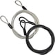 thumbnail image 3 of 2X Candado de Cable Seguridad de Viaje 100 cm / 3,3 Pies , Candado Equipaje Con Cable de Seguridad Con Revestimiento de Acero , Cuerda de Alambre de Cable de Seguridad, 3 of 9