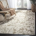 thumbnail image 2 of Safavieh Amherst Tapis Intérieur Extérieur, Blé, 9 Pieds x 12 Pieds, Tissé à la Machine, 2 of 5