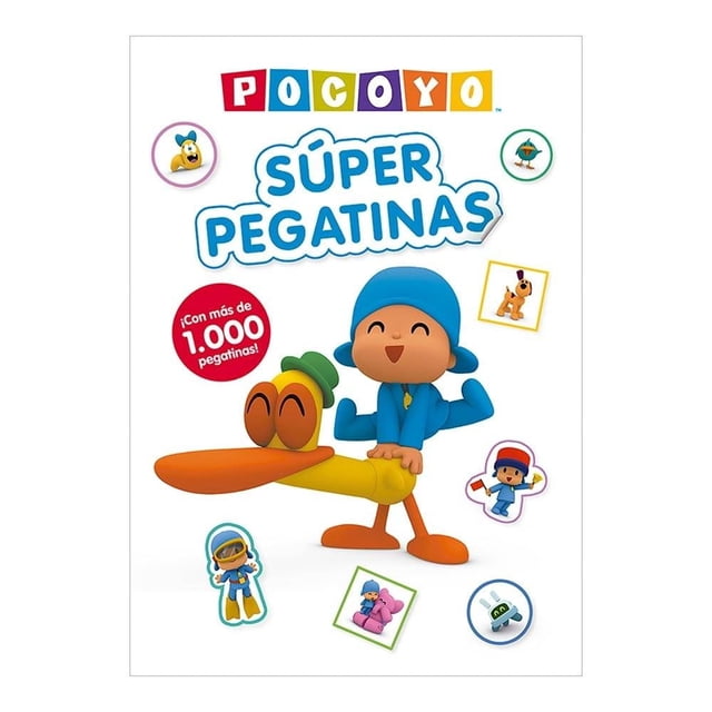 Pocoyo súper pegatinas Beascoa Animaj