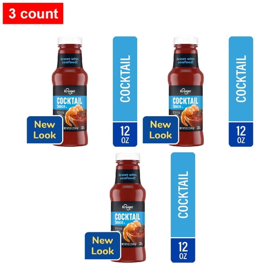 Kroger Cocktail Sauce 12 fl oz - 3 count