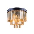 thumbnail image 3 of Elegant Lighting Sydney 20" 9 Light Royal Crystal Flush Mount, 3 of 3