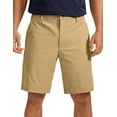 thumbnail image 1 of Men's All-day Comfort Golf Shorts - 9'' Stretch Lightweight Casual Work Flat Front Shorts with Pockets Khaki Sand04 US34, 1 of 6