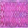 thumbnail image 1 of Ahgly Company Indoor Square Oriental Purple Traditional Area Rugs, 5' Square, 1 of 4