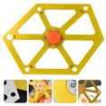 thumbnail image 2 of Aluminio Aleación de la regla Hexagon Hexagon Regla Herramienta de medición ajustable, 2 of 7