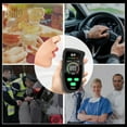 thumbnail image 1 of Breath High Accurancy Alcohol Tester Portable Digital LED Display Breathalyzer USB Rechargeable Breath Tester Breath Analyzer Alcohol Detection Device, 1 of 7