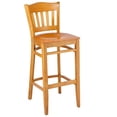 thumbnail image 2 of Hybrid Barstool Cherry with wood seat, 2 of 2