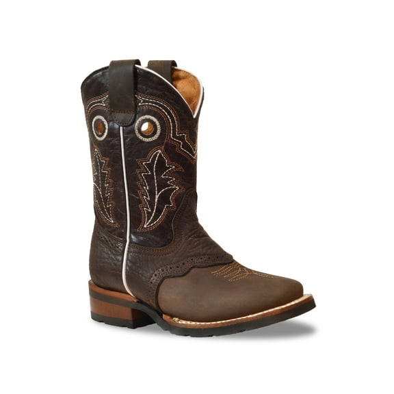 RedHawk Boot Co. Kids Wide Square Toe Cowboy Boots