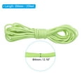 thumbnail image 2 of Uxcell Reflective Guyline Camping Paracord 4mm Nylon Tent Cord Guyline Rope Light Green 20 Feet, 2 of 6