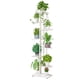 thumbnail image 3 of Qinaqin 8 Tiers Metálico Plant Soporte Indoor Outdoor 9 Potted cm de Alturaolders Tiered Estante Flower Profundidadisplay Rack para Corner Iiving Sala Balcony Patio, 3 of 5