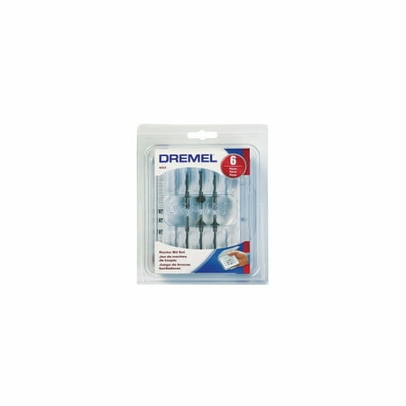 Dremel 692 Steel Routing Bit Set for Wood and Soft Materials, 6-Piece