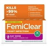 FemiClear 2 Day Yeast Infection Treatment All Natural & Organic Ointment