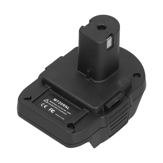 Adaptador de batería para herramientas eléctricas de litio de 20 (18) V a níquel Ryobi con pieza de conexión de latón