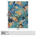 thumbnail image 4 of Nawypu Ocean Scene Seamless Print Blanket Ocean Scene Seamless Blanket for Bed Sofa Camping Office Travel Housewarming Decor Gift for Family Warm Cozy Soft Throw Blankets, 4 of 6
