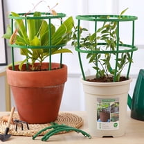 Tall Flora Support under $5! Yannianjz Tall Christmas Cactus Flora Support, Flower Stand for Climbing Flora, Heavy Duty Garden Stake, Tomato Cage, Flora Trellis for Vines, Outdoor Indoor Garden Tool