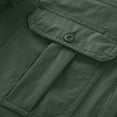 thumbnail image 3 of AherBiu Shirts for Men Long Sleeve Button down Stretch Quick Drying Work Shirts Lightweight Outdoor Shirt with Pockets, 3 of 6