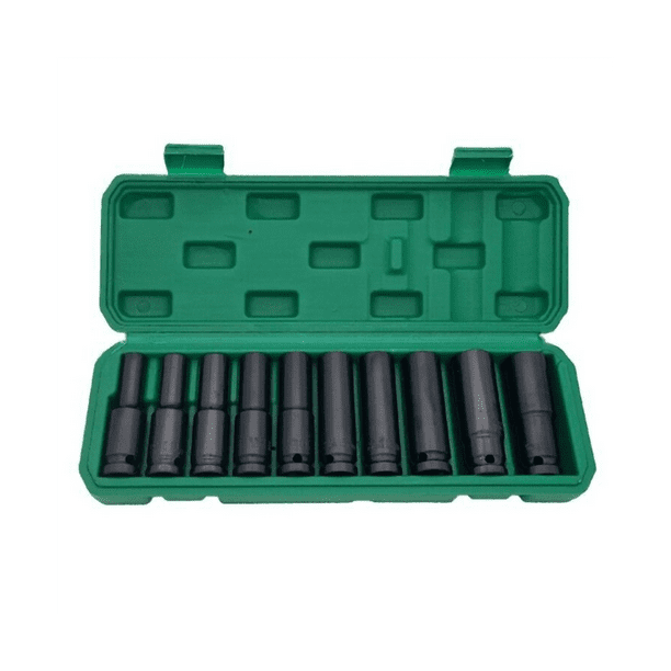 ckepdyeh 10 Pieces of 824mm 1/2 Electric Wrench Socket Head Pneumatic