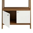 thumbnail image 4 of Bixby 33" Bookshelf Walnut White, 4 of 8