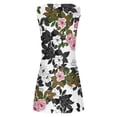 thumbnail image 5 of Qiopertar Robe Débardeur Décontractée d'Été Imprimée Florale Sans Manches en Solde Livraison Gratuite jusqu'à 90 % de Réduction, 5 of 5