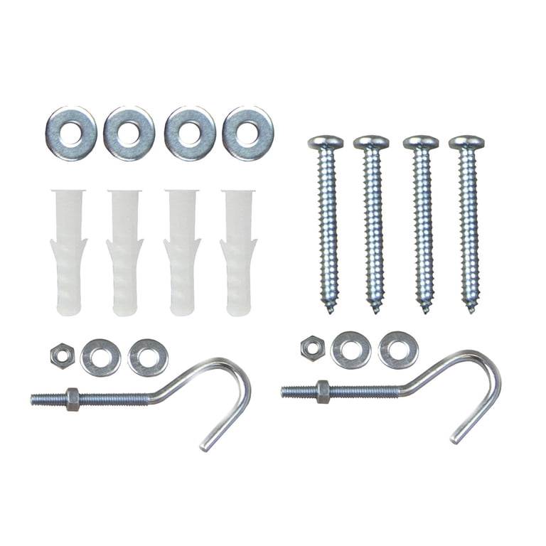 Mount-It! Projector Screen Wall Mount Brackets - Extra Large Hooks For Home Theater Screens