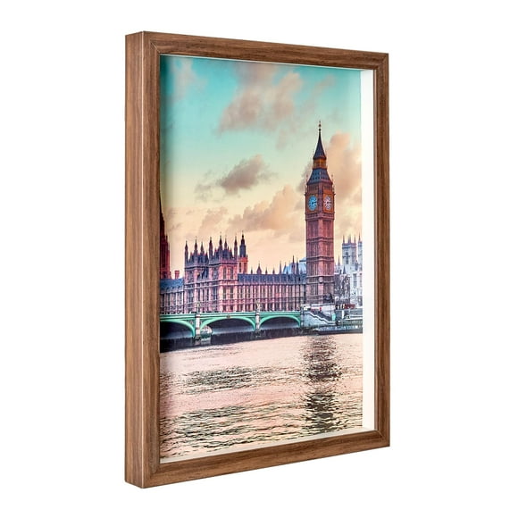 Crystal Art Gallery by Alan Blaustein England Cityscape Framed Wall Art, 12" x 16", Modern