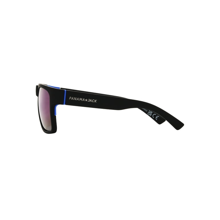 Panama Jack x Foster Grant Black Square Sunglasses With Cord photo 3