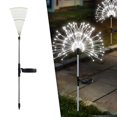 thumbnail image 3 of Lámpara de fuegos artificiales de cadena de arte de luces de jardín solar para decoración de luz de vacaciones de fiesta Luz blanca cálida 90 jinwen Lámpara de fuegos artificiales, 3 of 8