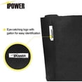 thumbnail image 2 of iPower 5-Pack 30 Gallon Plant Grow Bags Thickened Nonwoven Aeration Fabric Pots Durable, Black, 2 of 7