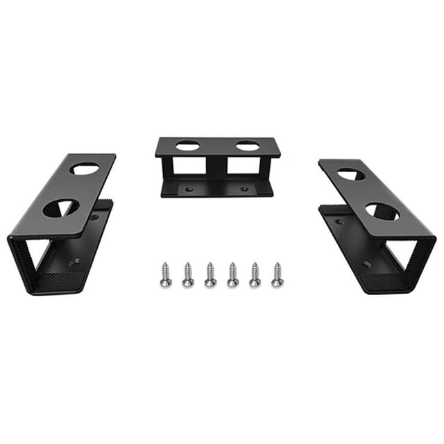 3 Pcs Under Desk Laptop Mount with Anti-Scratch Felt Board,for Laptop Storage