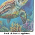 thumbnail image 5 of Loggerhead Sea Turtle Glass Cutting Board Large 12 in x 15 in, 5 of 5