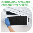 thumbnail image 4 of Air Conditioning Air Inlet Filter Element,Purifying Activated Carbon Filter Screen,Odor Removing Filter Element,2 * Air conditioning air inlet filter element, 4 of 9