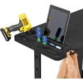 thumbnail image 5 of Global Industrial Flat Top Utility Cart w/2 Shelves 38"L x 17-1/2"W x 32-1/2"H Black, 5 of 7