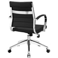 thumbnail image 4 of Computer Work Desk Chair, Black, Faux Vinyl Leather, Home Office Business, Modern Contemporary HB33130, 4 of 8