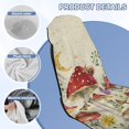 thumbnail image 4 of FOR U DESIGNS Moon Star Mushroom Floral Print Auto Seat Cover 61x31 Inches Large Car Seat Towel Cover, Multi-Functional Towel with Storage Bag, Picnic Mat, Yoga Mat, Running Towels, 2 Pack, 4 of 7
