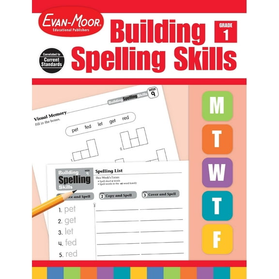 Pre-Owned Building Spelling Skills, Grade 1 Teacher Edition (Paperback) 1557998396 9781557998392
