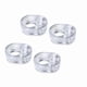 thumbnail image 4 of Door Stops, 6 Pieces Rubber Door Upgrade Silicone Door Stop, Door Stops Door Handle Stopper Door Bumper Wall Protector Door Stop Anti-door Handle, Iri, 4 of 5