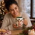 thumbnail image 7 of Hometravel Christmas Reindeer Ceramic Coffee Mug, Milk Cup with Flat Design, Holiday Drinkware for Home Kitchen and Christmas Gift, 7 of 7