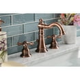 thumbnail image 4 of Kingston Brass FSC197AXAC American Classic Widespread Bathroom Faucet with Brass Pop-Up, Antique Copper, 4 of 8