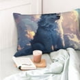 thumbnail image 4 of Sikiie Cloud Wolf Pillow Covers, Throw Pillow Case Cushion Covers,Cushion for Bedroom,Couch,Home-14"x20", 4 of 6