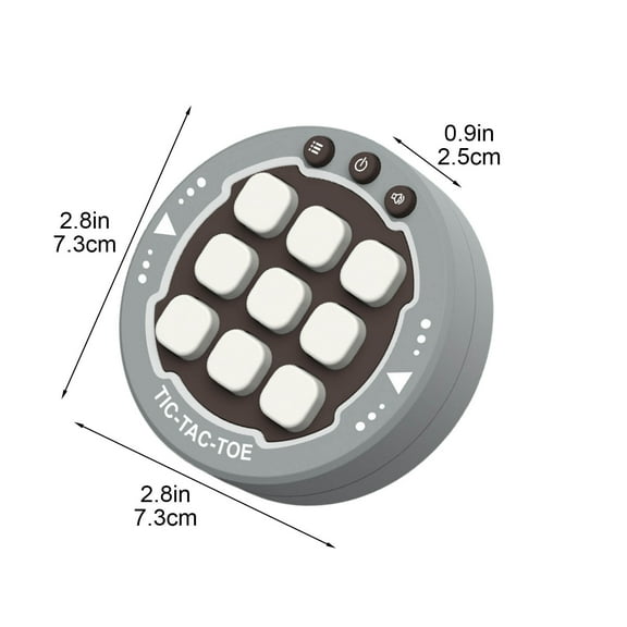 Electronic Handheld Puzzle Game Console, Portable Infinite Travel Game for Educational and Memory Growth, Family, Toys Board Games and Adults