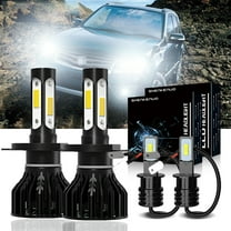 9003 H4 LED High/Low Beam Headlight Bulbs for 2001-2005 Suzuki Grand Vitara H3 Fog light Bulbs