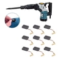 thumbnail image 3 of Electric Motor Carbon Brushes, Easy Installation Copper 20 Pcs Practical Carbon Brush Replacement  for Trimming Machine, 3 of 8