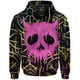 thumbnail image 4 of Sudadera con capucha para hombre de otoño con estampado 3D de calavera, ropa para hombre, sudadera holgada con capucha, ropa Y2k, sudaderas góticas para hombre, 4 of 4