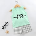 thumbnail image 2 of Toddler Boy Clothes Kids Summer Cotton Soft Prints Short-sleeved Sports 12 18 24 Month 3T 4T 5T Baby Playwear Tops+Shorts Two Pieces Set, 2 of 4