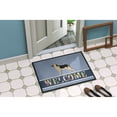 thumbnail image 2 of Carolines Treasures BB8330JMAT German Shepherd Welcome Door Mat Indoor Rug or Outdoor Welcome Mat 24x36 Doormat  36"L x, 2 of 4
