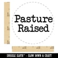 thumbnail image 2 of Pasture Raised Typewriter Egg Chicken Rubber Stamp - Small 3/4 Inch, 2 of 7