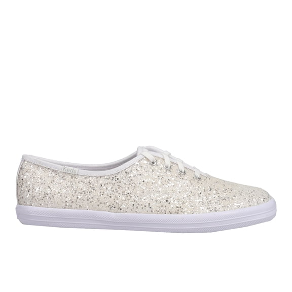 Keds Womens Champion Glitter Celebrations Lace Up Athletic Sneakers Casual