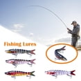 thumbnail image 3 of 13cm18g Fishing Lures Multi Jointed Lifelike Swimbait Bionic Sinking Lures 7 Swimbait Lure Slow, 3 of 8