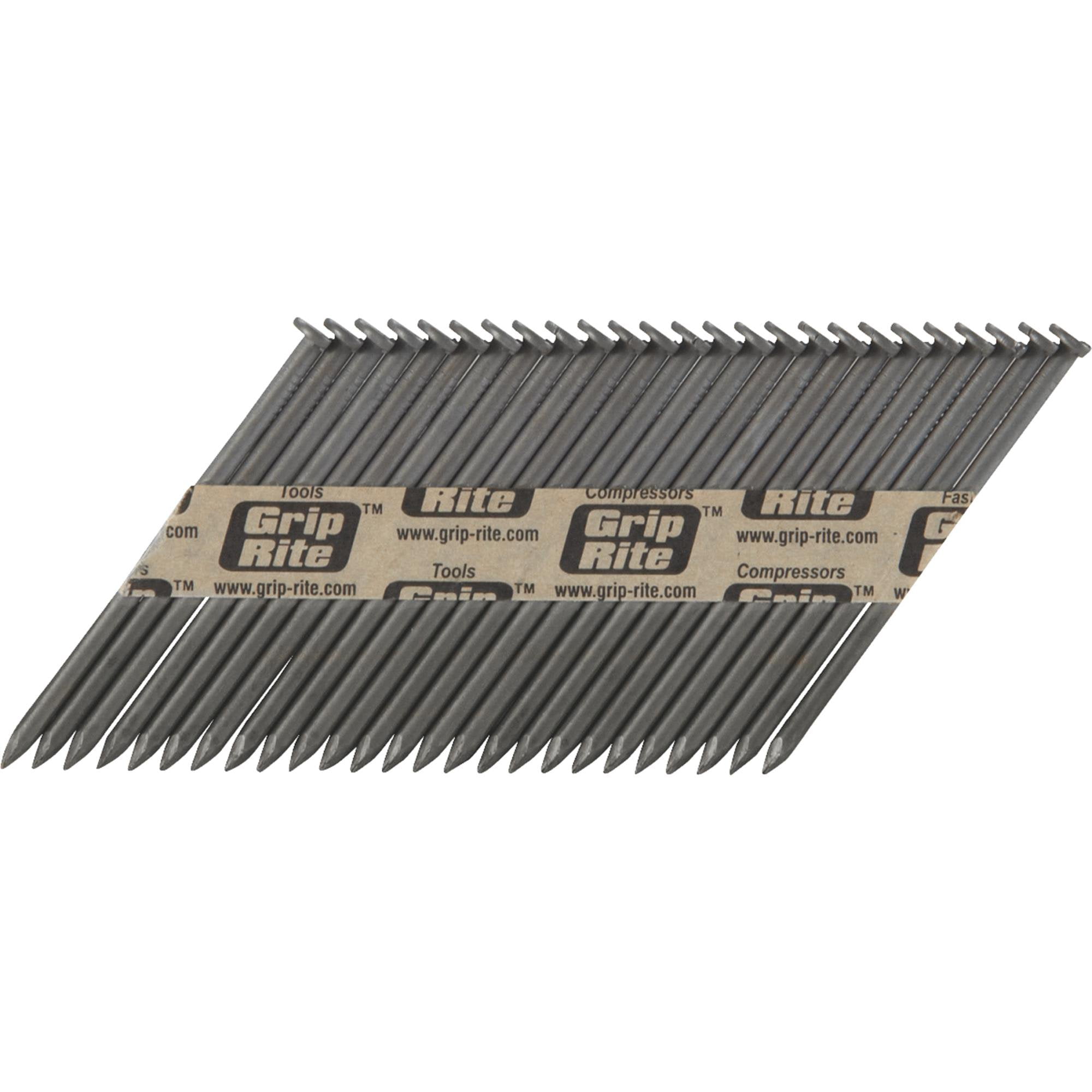 GripRite 30 Degree Paper Tape Clipped Head Framing Stick Nail