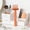 Orange, variant on 2-in-1 Hair Brush Cleaner Tool, Wenini Double-Sided Comb Cleaner with Bristle Pick, Orange Hairbrush Tool for Removing Hair Debris from Brushes and Combs, Gray
